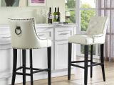 Nicole Miller Bar Chairs This Barstool Features Individually Hand Applied Copper Nail Heads