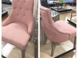 Nicole Miller Tufted Chair Homegoods Nicole Miller Peach Pink Accent Chair Living Room