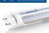 Non Shunted Lamp Holders Hyperikon T8 T10 T12 Led 4ft Tube Light 18w 40w 50w Equiv