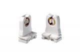 Non Shunted Lamp Holders Leviton Leviton 660w Medium G13 Base Bi Pin Low Profile Slide On Turn Type