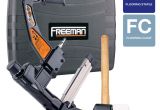 Norge Floor Nailer Troubleshooting Freeman 3 In 1 Flooring Air Nailer and Stapler Pfl618br the Home Depot
