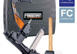Norge Floor Nailer Troubleshooting Freeman 3 In 1 Flooring Air Nailer and Stapler Pfl618br the Home Depot