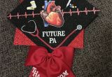 Nursing Graduation Cap Decorations Future Physician assistant Undergrad Graduation Cap Graduation