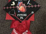 Nursing Graduation Cap Decorations Future Physician assistant Undergrad Graduation Cap Graduation