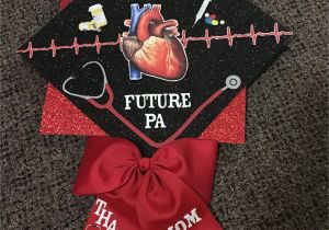 Nursing Graduation Cap Decorations Future Physician assistant Undergrad Graduation Cap Graduation