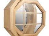 Octagon Window Interior Trim Kit Jjj Specialty Cabin Breeze 4 Season Wood Octagon Window 01 501 L