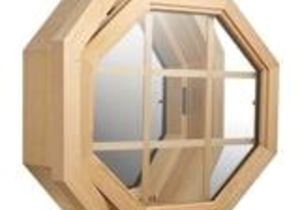 Octagon Window Interior Trim Kit Jjj Specialty Cabin Breeze 4 Season Wood Octagon Window 01 501 L