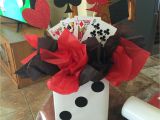 Office Retirement Decoration Ideas Casino themed Birthday Party Centerpiece Casino N