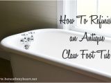 Old Bathtubs for Sale Craigslist How to Refinish An Antique Claw Foot Tub Check Out My New