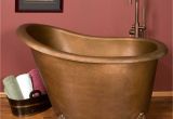 Old Claw Foot Bathtub 49" Abbey Copper Slipper Clawfoot soaking Tub No