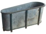 Old Metal Bathtubs for Sale Antique American Tin Sit Bathtub for Sale at 1stdibs