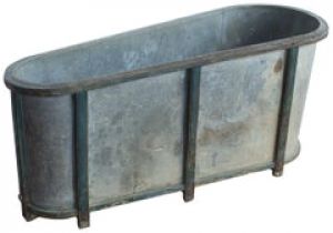 Old Metal Bathtubs for Sale Antique American Tin Sit Bathtub for Sale at 1stdibs