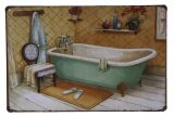 Old Metal Bathtubs for Sale Line Buy wholesale Bathroom Metal Signs From China