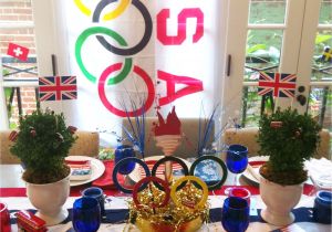 Olympic themed Birthday Party Decorations Olympic Party Decorations Party Ideas Pinterest Olympics