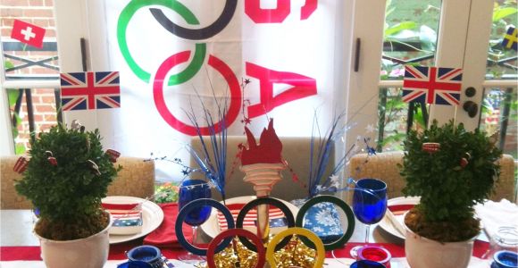 Olympic themed Office Decorations Olympic Party Decorations Party Ideas Pinterest Olympics
