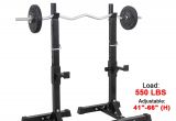 Olympic Weight Bench with Squat Rack Amazon Com F2c Pair Of Adjustable 41 66 Sturdy Steel Squat Rack
