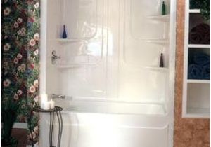 One Piece Bathtub and Wall Unit E Piece Tub Shower Unit Bathrooms