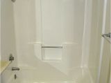 One Piece Bathtub and Wall Unit Fiberglass Tub Shower Unit In Gloss White Yelp