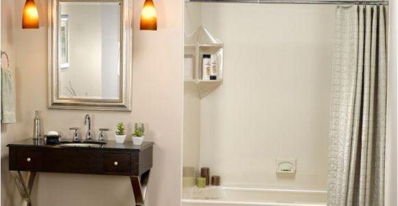 One Piece Bathtub and Walls How to Pare E Piece Vs Three Piece Acrylic Tub Wall