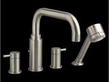 One Piece Bathtub Faucet American Standard Tub Filler Serin Deckmount 4 Piece