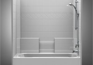 One Piece Bathtub Surround Installation Shower