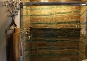 One Piece Bathtub Wall Cogswellstone Esmerald Yx Slab Shower with A