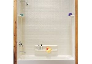 One Piece Bathtub Wall Kit Shower Bases & Walls