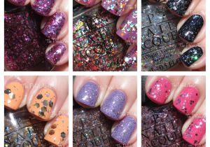 Opi Rose Of Light the Polishaholic Opi Spotlight On Glitter Collection Swatches