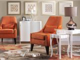 Orange and Grey Accent Chair Suitable Concept Of Chairs for Living Room