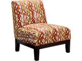 Orange and White Accent Chair Basque Citrus orange Accent Chair Accent Chairs