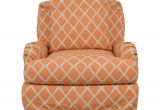 Orange and White Accent Chair Off Lee Industries Lee Industries orange and White