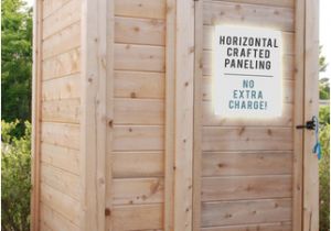 Outdoor Bathroom Kit Outdoor Showers Enclosures Cedar Pvc