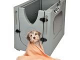 Outdoor Bathtub for Dogs Home Pet Spa Mobile Pet Dog Washing and Grooming Bath Wash