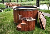 Outdoor Bathtub for Sale Electricity Heated Outdoor Jacuzzi thermo Wood Hot Tub