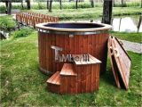 Outdoor Bathtub for Sale Electricity Heated Outdoor Jacuzzi thermo Wood Hot Tub