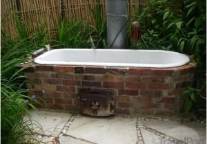 Outdoor Bathtub Heated by Fire Fire Bath Still Trying to Convince Hubby that We Need