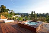 Outdoor Bathtub Los Angeles Los Angeles Hot Tub Decks Deck Contemporary with Sunken