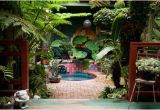 Outdoor Bathtub Tropical Back Deck and Hot Tub Ideas Tropical Patio Los Angeles