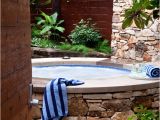 Outdoor Bathtub Tulum 65 Awesome Garden Hot Tub Designs Digsdigs