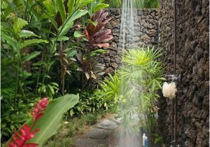 Outdoor Bathtub Uk 18 Tropical and Natural Outdoor Shower Ideas Small House