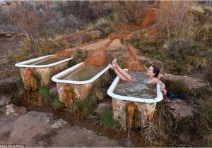 Outdoor Bathtub Uk Utah S Natural Hot Springs Converted so tourists Can Enjoy