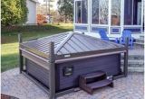 Outdoor Bathtub with Cover Pin by Iht Hot Tubs & Fireplaces On Covana Gazebo In 2019