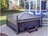 Outdoor Bathtub with Cover Pin by Iht Hot Tubs & Fireplaces On Covana Gazebo In 2019