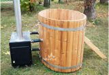 Outdoor Bathtub Wood Fired Wooden Hot Tub Wood Fired Hot Tub Spa Outdoor Bath Barrel