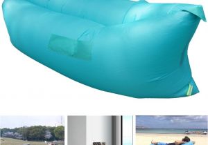 Outdoor Blow Up Chairs Henscoqi Outdoor Convenient Inflatable Lounger Counch Portable Air