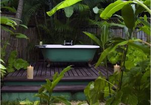 Outdoor Clawfoot Tub 1000 Images About Outdoor Bathing On Pinterest