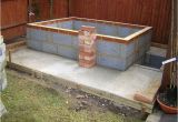 Outdoor Concrete Bathtub 23 Diy Hot Tubs that are Inexpensive to Build with