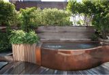 Outdoor Copper Bathtub the Wide World Of Custom Spas Aqua Magazine