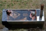 Outdoor Fireplace Bathtub Ox & Monkey soak Wood Fired Hot Tub