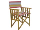 Outdoor Folding Cloth Chairs Directors Outdoor Folding Deck Chair Timber Side Slats Polyester